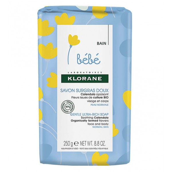 Klorane bebe Savon surgras pour bébé (250 grs)