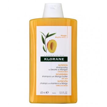 Klorane Beurre de mangue Shampooing 400 ml