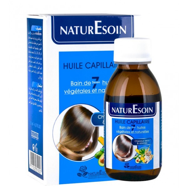 NaturE soin Huile capillaire Bain de 7 huiles végétales et naturelles