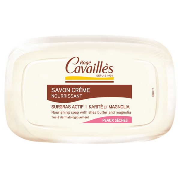 ROGE CAVAILLES SAVON CREME beurre de karité magnolia 115g