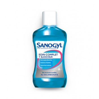 SANOGYL bain de bouche Soin Complet + Blancheur 500 ml