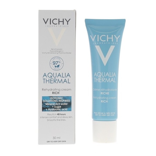 Vichy Aqualia Thermal Crème Riche HYDRATATION DYNAMIQUE Tube (30ml)
