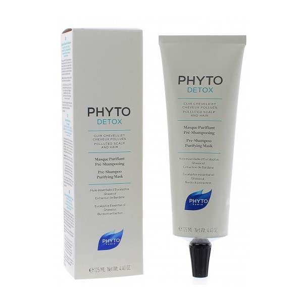 PHYTODETOX Masque Purifiant Pre-Shampooing 125ML