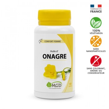 MGD Huile d'onagre 100 capsules