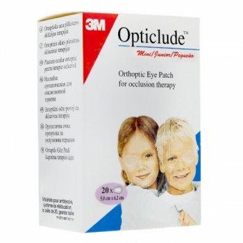 3M Opticlude MAXI ADULTE 20 Pansements