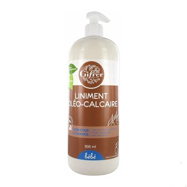 GIFRER liniment oléo-calcaire huile olive extra 900ml