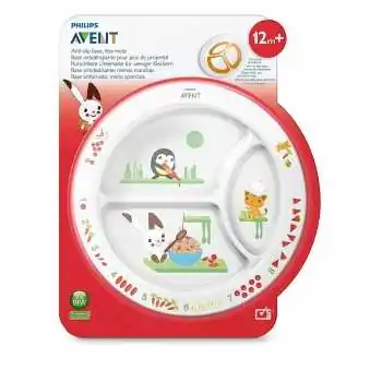 AVENT ASSIETTE DIVISEE 12M+