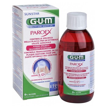 GUM BAIN DE BOUCHE PAROEX 300ml (Problèmes de gencives)