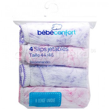 Bebe confort 4 slips jetables - taille 44/46