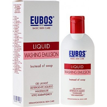 EUBOS MED Gel lavant dermatologique rouge au parfum hyppoallergénique 200ML