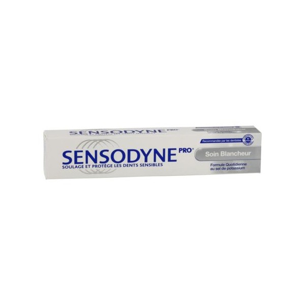 Sensodyne Dentifrice soin blancheur 75ML