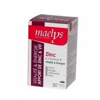 MAELYS zinc boite 30 gélule