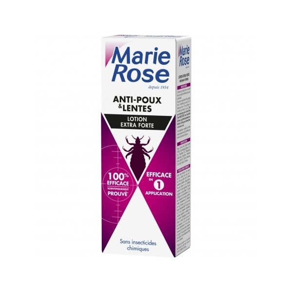 Marie Rose poux Lotion extra forte anti-poux et lentes 100ml