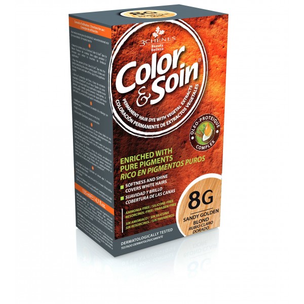 3 CHENES COLOR & SOIN 8G BLOND CLAIR DORE