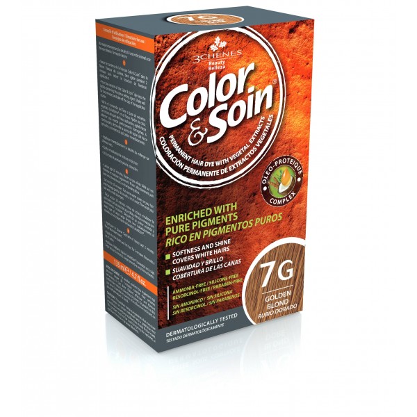 3 CHENES COLOR & SOIN 7G BLOND DORE