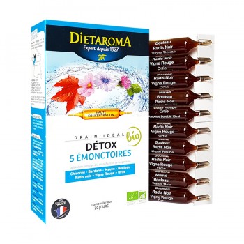 Dietaroma Detox DRAIN IDEAL BIO 20 Ampoules *15ml