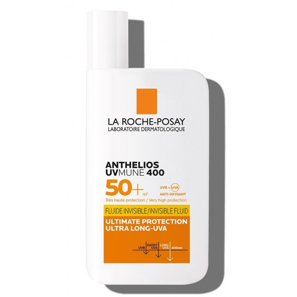 La Roche Posay ANTHELIOS UVMUNE 400 crème solaire fluide invisible peaux sensibles 50ml