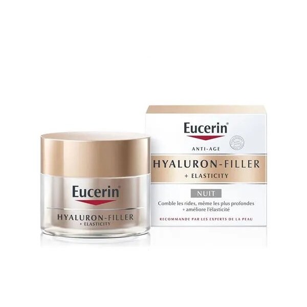 Eucerin Hyaluron Filler +Elasticity Soin de Nuit Anti-âge 50ml