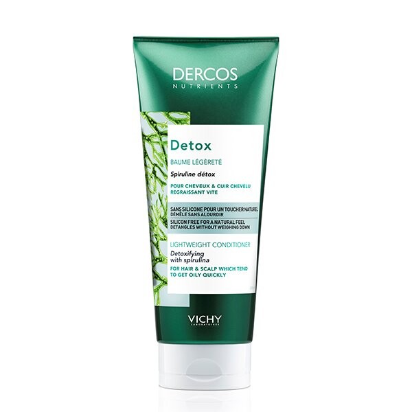 Vichy Dercos Nutrients Après-Shampoing Baume Detox Cheveux Gras 200ml