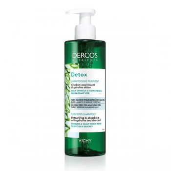 Vichy Dercos Nutrients Detox Shampoing Purifiant Cheveux Gras 250ml