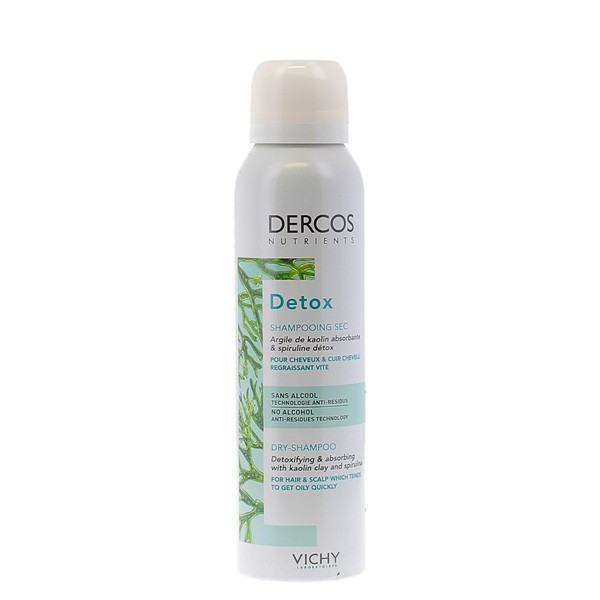 Vichy Dercos Nutrients Detox Shampoing Sec Cheveux Gras 150ml