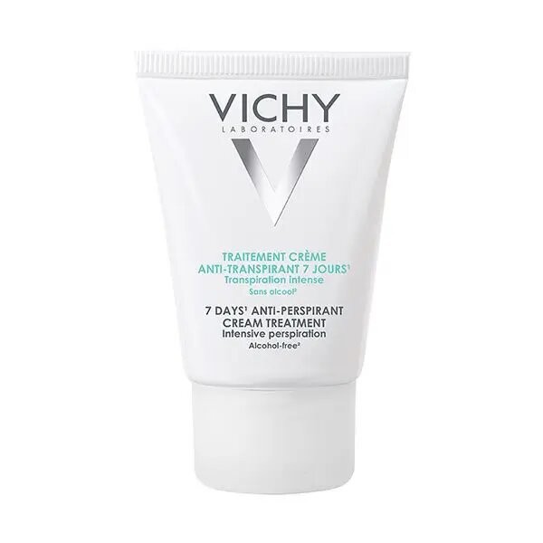 Vichy Dermo-Tolérance Traitement Crème Anti-Transpirant 7 Jours Tous Types de Peaux 30ml
