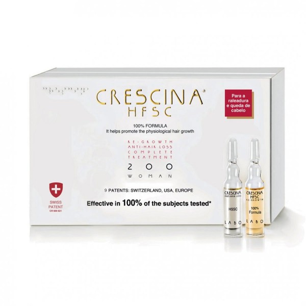 Crescina HFSC Transdermic Complete Treatment 200 Woman 10+10
