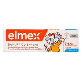 Elmex Dentifrice enfant 3-6...