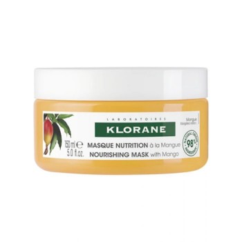 Klorane Beurre de Mangue Masque Nutrition Réparateur 150ml