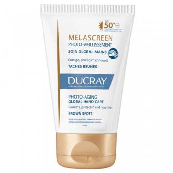 Ducray Melascreen Photo-Vieillissement Soin global mains 50 ml spf50+