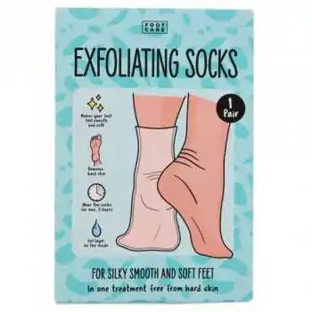 FOOT CARE Exfoliating socks...