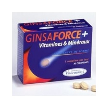 GINSAFORCE Vitamines & Minéraux