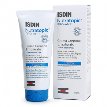 Isdin Nutratopic Crème Corporelle Émolliente Hydratante – 200ml