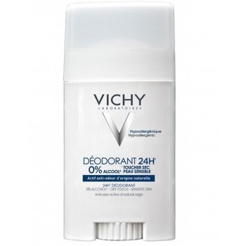 Vichy Deodorant Sans Sel Aluminium 24h Stick 40ml