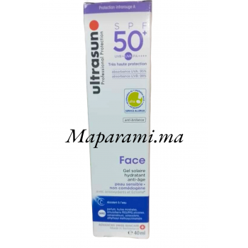 ULTRASUN FACE GEL ANTI AGE SPF50 40ML