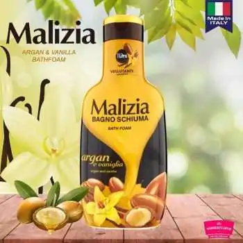 Malizia Bain moussant Argan...