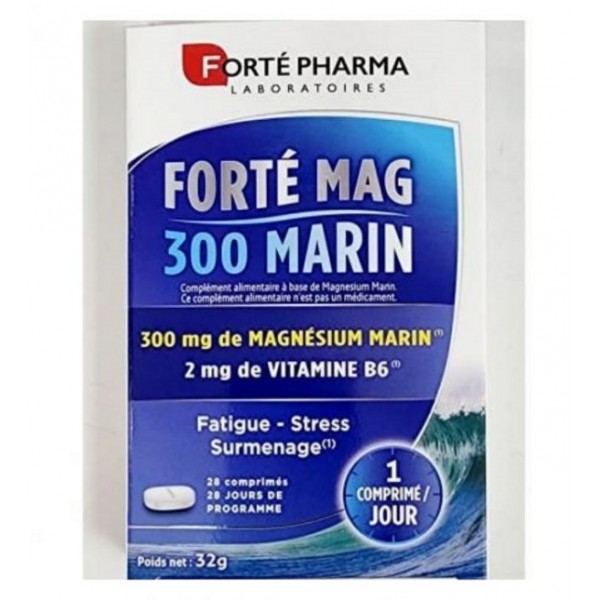 FORTE PHARMA Magnésium marin 300mg 28 comprime