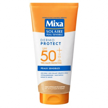 MIXA Dermo Protect Lait Solaire Peaux Fragiles SPF50 175 ml