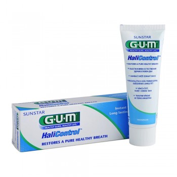 GUM Dentifrice Halicontrol 75ml  (Haleine pure et saine)