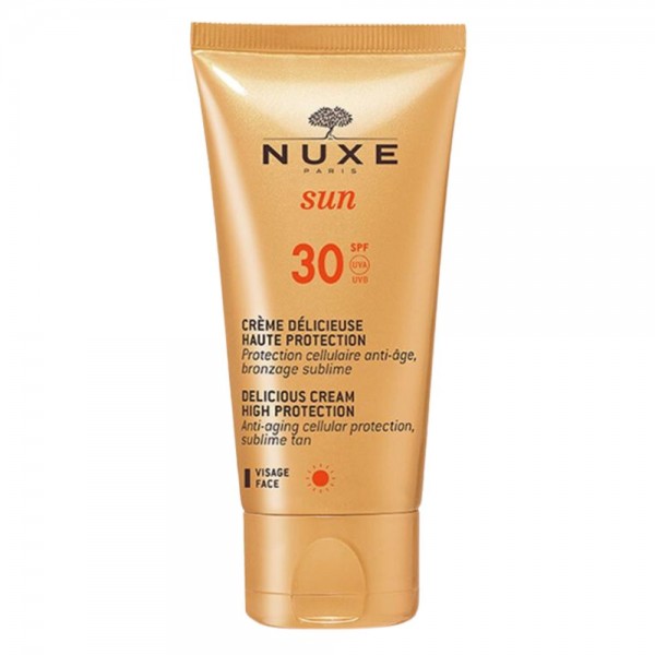 Nuxe Sun Crème Solaire Délicieuse Haute Protection Spf30 – 50ml