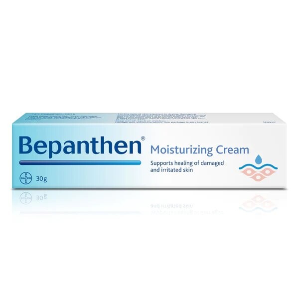 Bepanthen Crème hydratant soin de la peau et du visage 30g original 100%