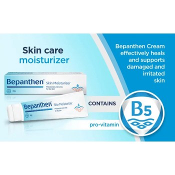 Bepanthen Crème hydratant soin de la peau et du visage 30g original 100%