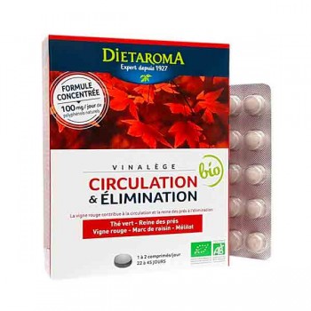 Dietaroma Vinalège double action comprimés Bio 45 comprimés