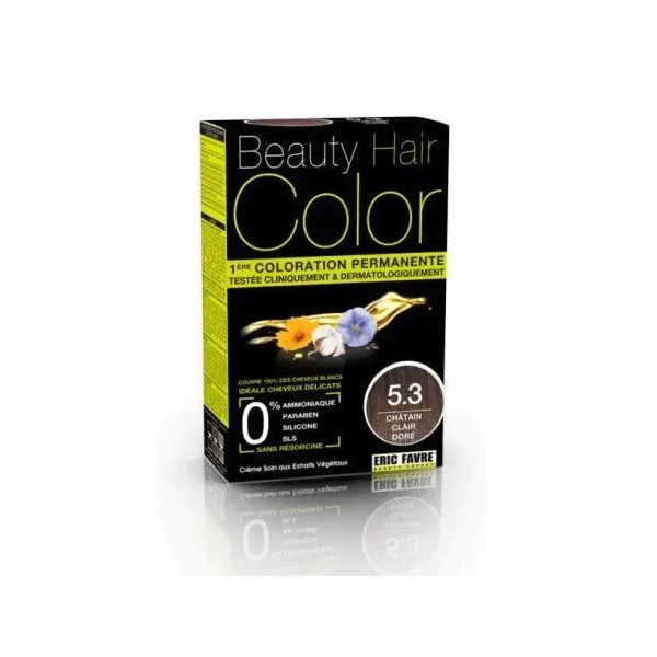 BEAUTY HAIR COLOR 5.3 CHATIN CLAIR DORE
