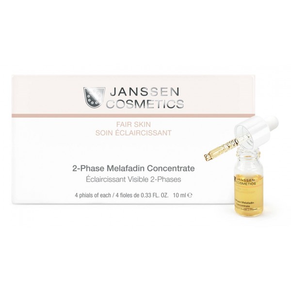 Janssen cosmetics Eclaircissant Visible 2 Phases 4*10ml