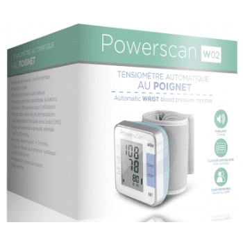 Powerscan Tensiomètre automatique au poignet W02