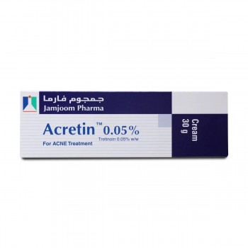 Acretin 0,05% Crème pour le traitement de l'acné 30 g original 100%