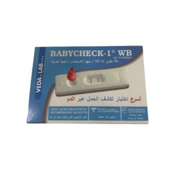 BABYCHECK -1 WB TEST AUTO DIAGNOSTIC test de grossesse