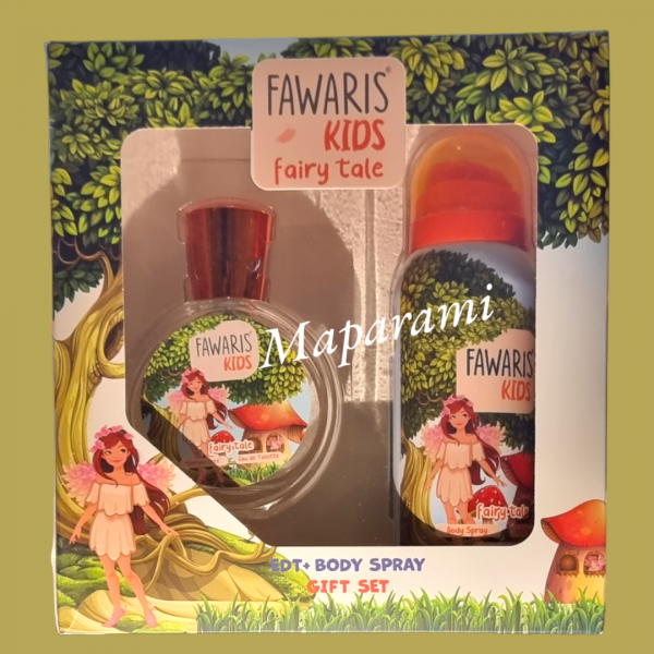 Parfum pour Filles pack fawaris kids Fairy tale eau de toillette+spray allergen free