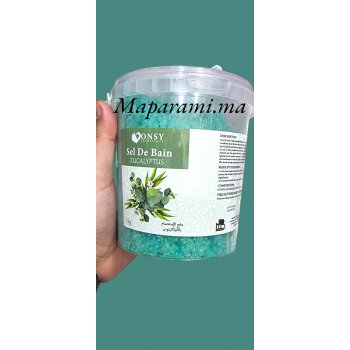 Sel de bain parfum eucalyptus 1kg